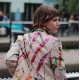 Biker Jacket Tie-dye Leather 